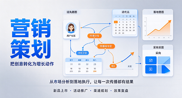 滨城区营销策划